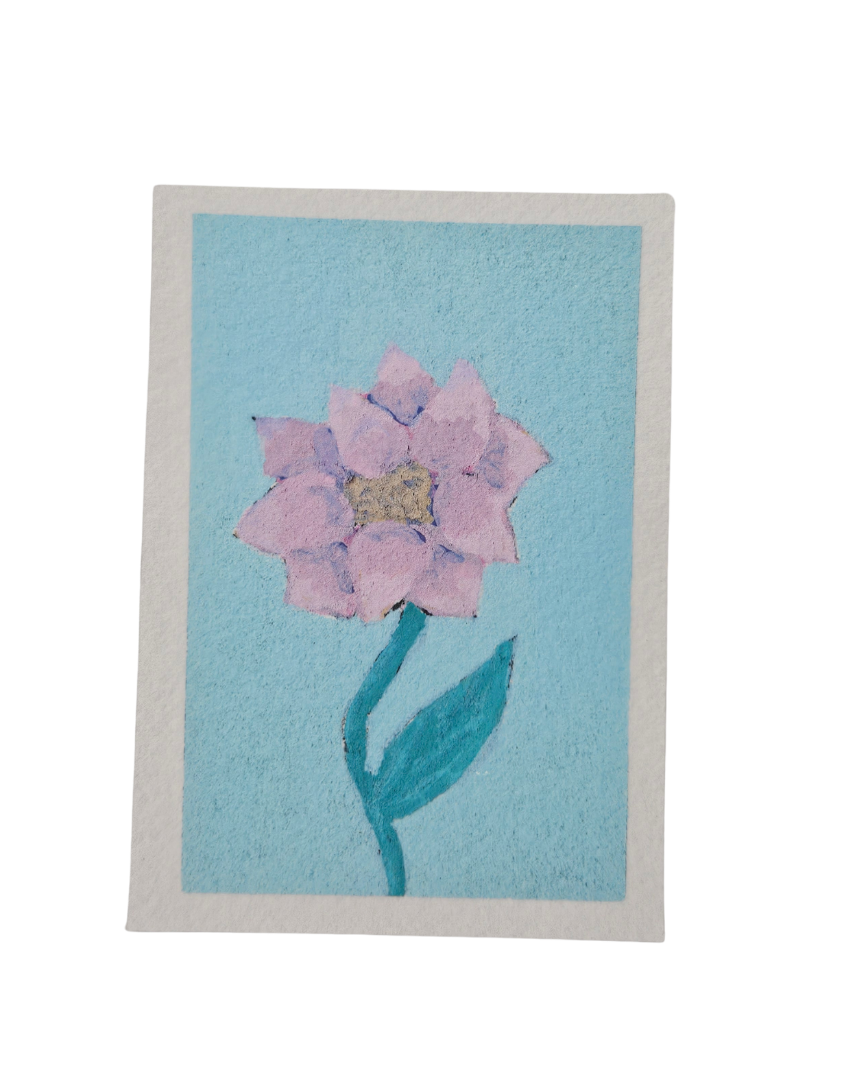 Pastel Flower ACEO Art Card Print