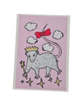 Princess Opossum ACEO Art Card Print