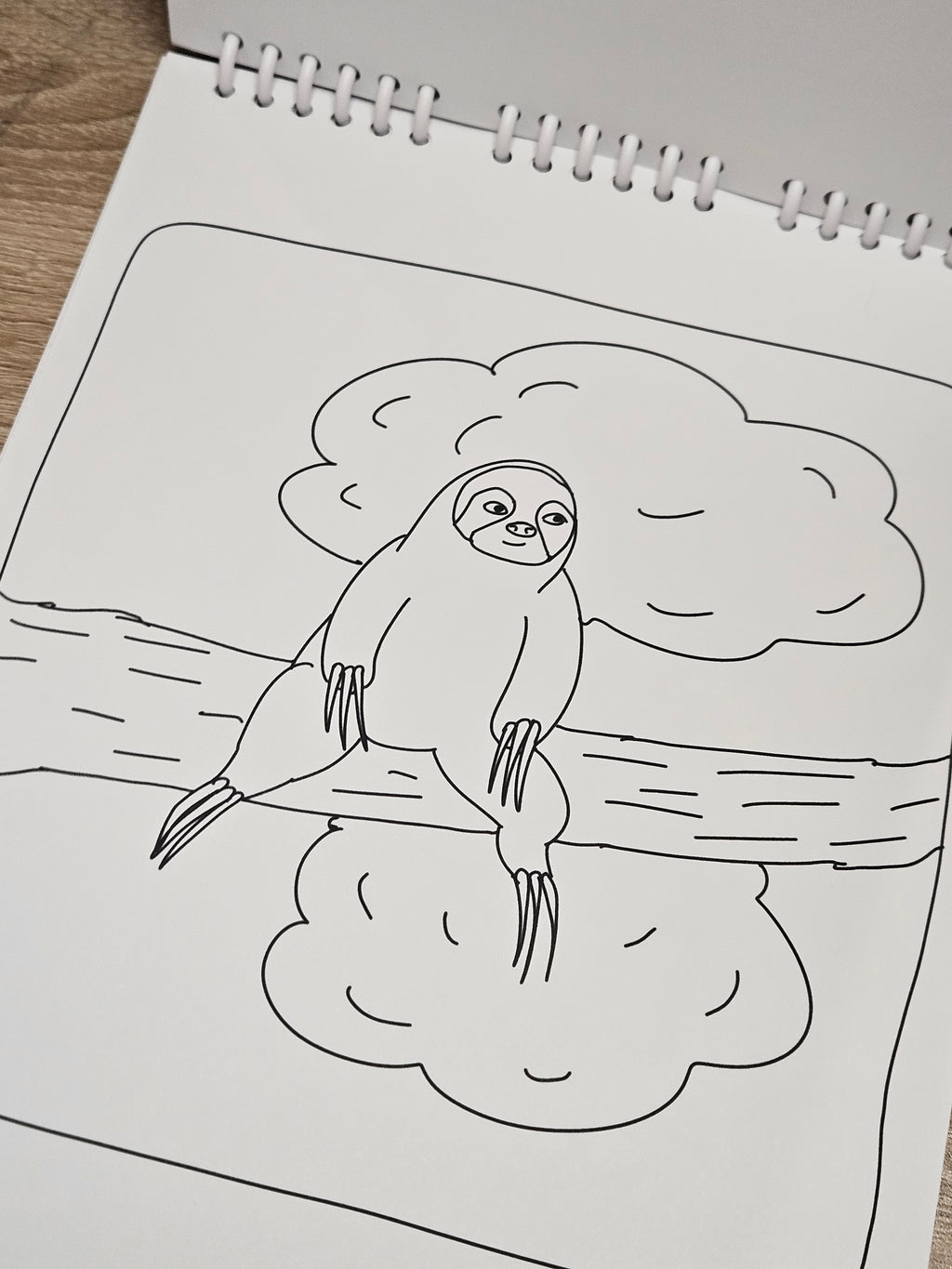 Rainforest Pals Coloring Book 20 Coloring Pages on 110lb Cardstock Paper Bold Designs for All Ages